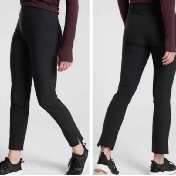 Athleta Pants - Athleta Womens Size 8 Wander Slim Ankle Pants Stretch Hiking Outdoor Black